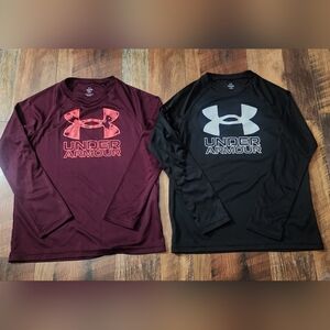 YS boys under armour long sleeve